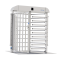 V-Turnstile | dimensions: 2000 x 2000 x 2370 mm, passage width: 850 mm | on steel plate | purely mechanical